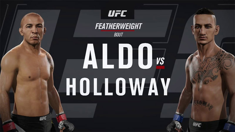 Jose Aldo vs Max Holloway