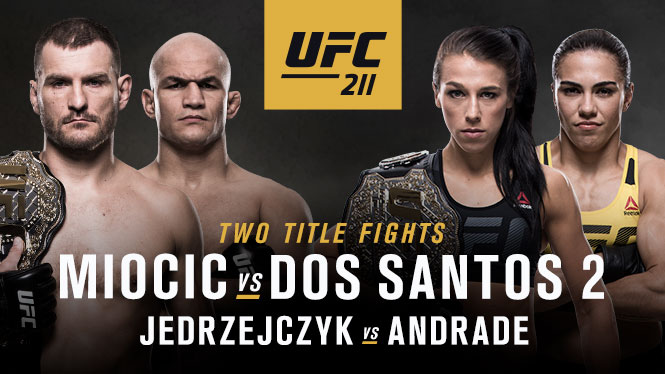 UFC 211: Миочич - дус Сантос 2