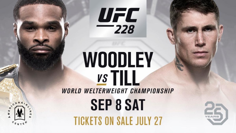 UFC 228 WOODLEY VS TILL