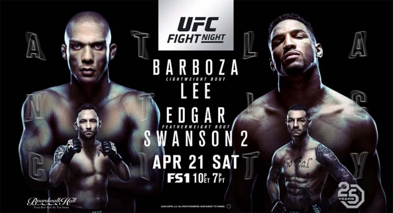 UFC FIGHT NIGHT Edson Barboza vs Kevin Lee
