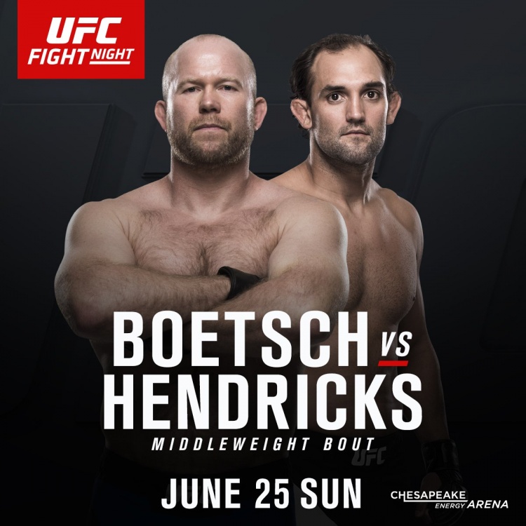 Тим Ботч - Джони Хендрикс на UFC Fight Night 112
