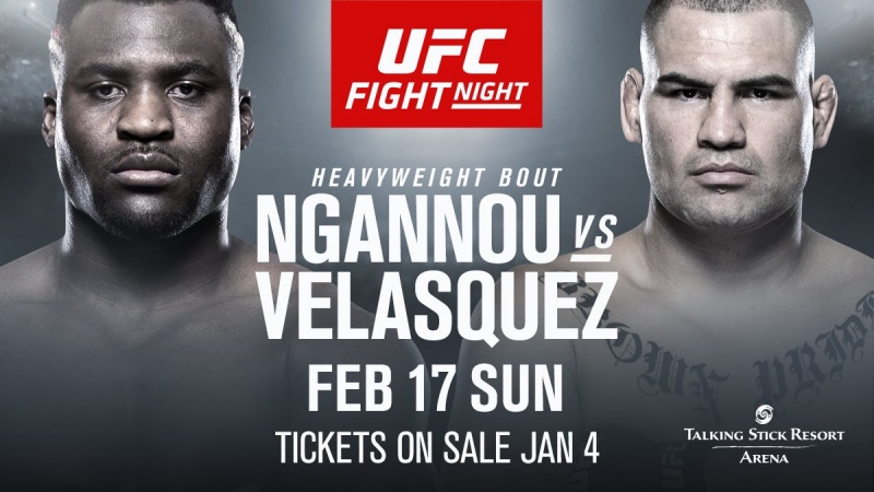 UFC on ESPN 1 - Ngannou vs Velasquez