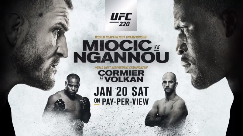 UFC 220: Miocic vs Ngannou – Результаты и слова бойцов после боя