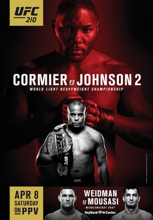 Дэниел Кормье не доволен постером UFC 210