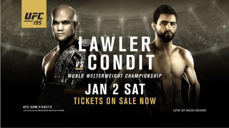 UFC 195: Лоулер - Кондит