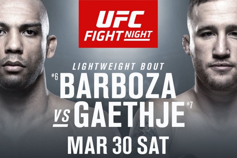 UFC on ESPN 2 - Barboza vs Gaethje