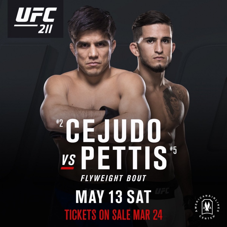 Сехудо - Петтис на UFC 211