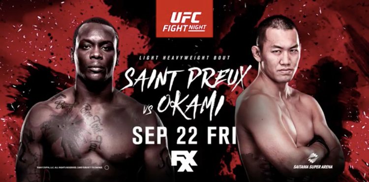 UFC Fight Night 117 St. Preux vs. Okami
