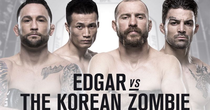 UFC FIGHT NIGHT 139 EDGAR VS KOREAN ZOMBIE