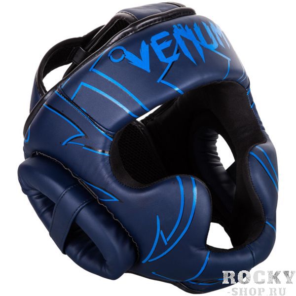 Боксерский шлем Venum Nightcrawler Navy Blue Venum