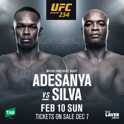 UFC 234 - Adesanya vs Silva