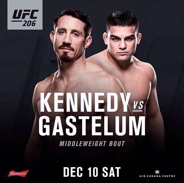 Тим Кеннеди – Келвин Гастелум на UFC 206