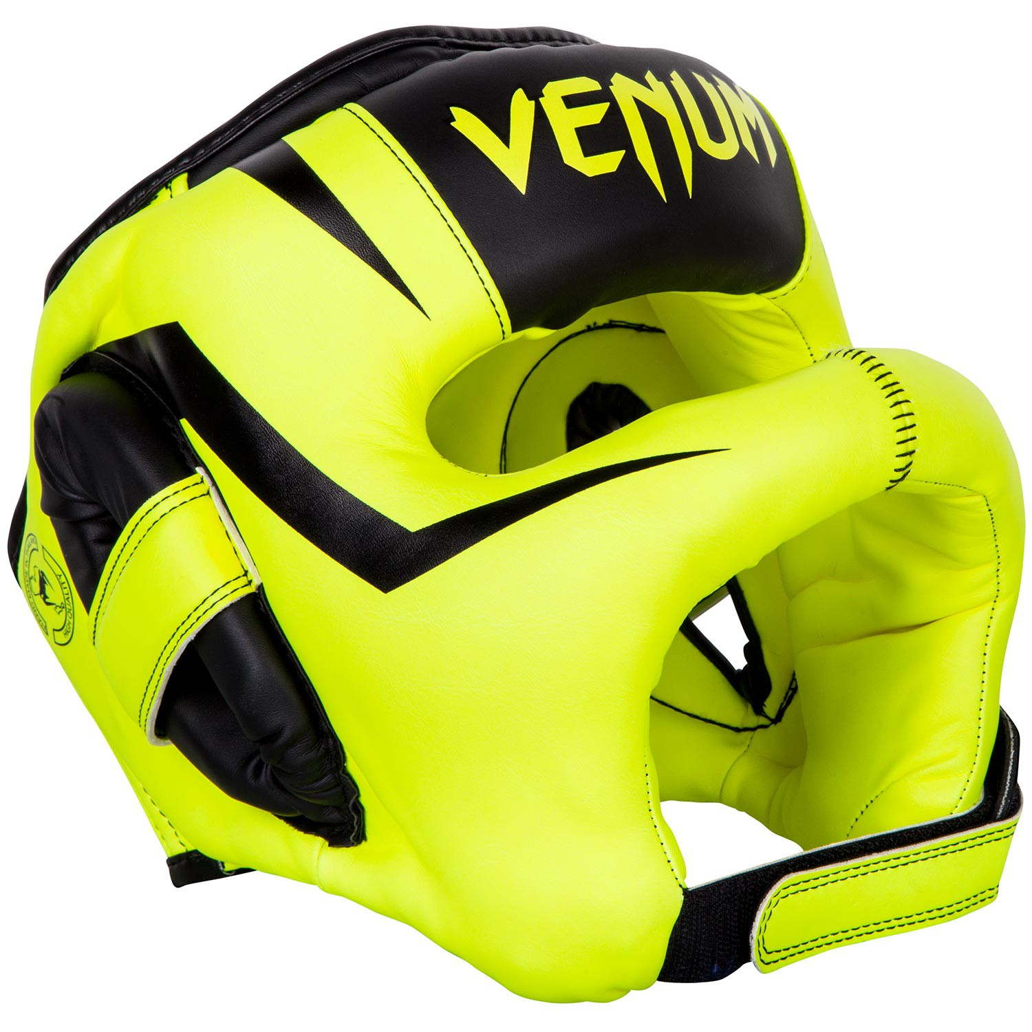 Шлем боксерский Venum Elite Iron Fluo Yellow