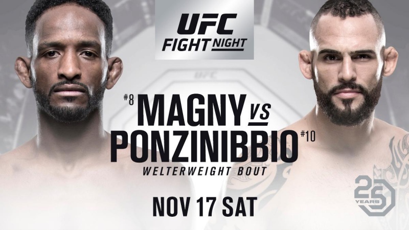 UFC Fight Night 140 - Magny vs Ponzinibbio