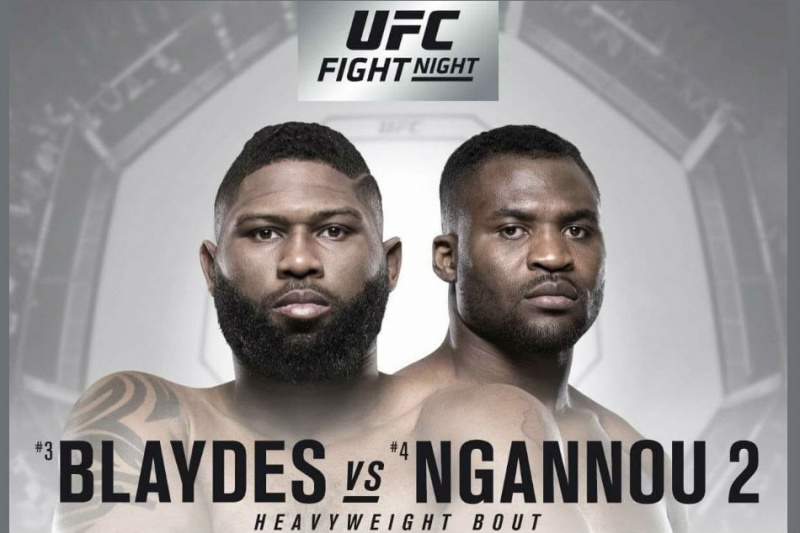 UFC Fight Night 141 - Blaydes vs Ngannou 2