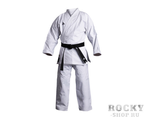 Кимоно для карате Elite European Cut WKF белое, 180 см Adidas