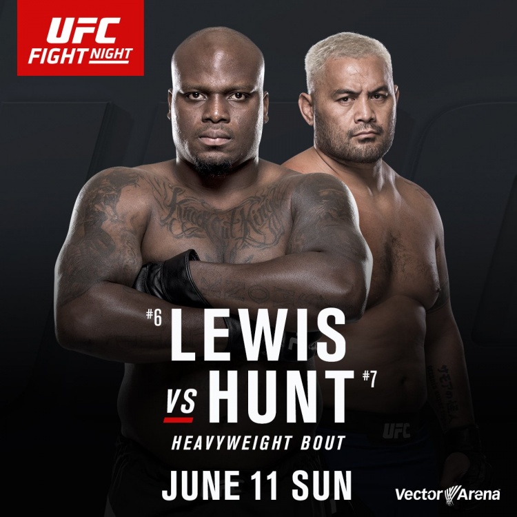 Льюис — Хант на UFC Fight Night 110
