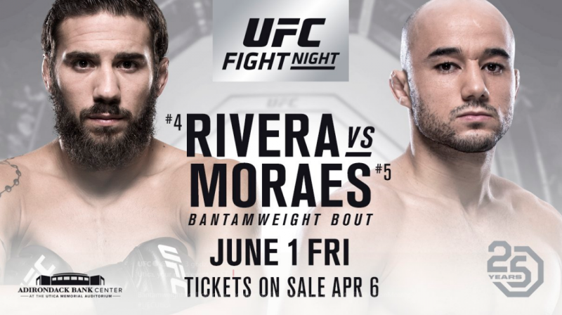 UFC Fight Night 131 Rivera vs Moraes