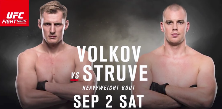UFC Fight Night 115 STRUVE VS. VOLKOV