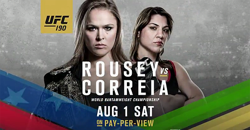 UFC 190 - Rousey vs. Correia
