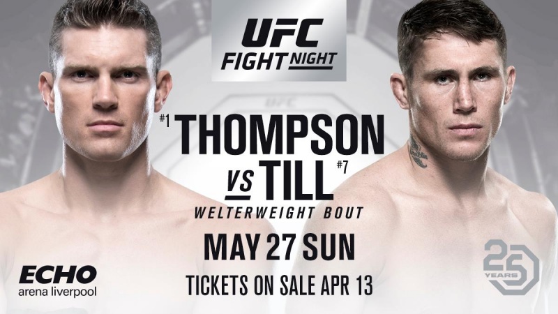 UFC Fight Night 130 Thompson vs Till