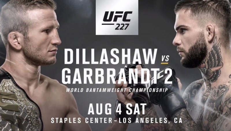UFC 227: Dillashaw x Garbrandt 2