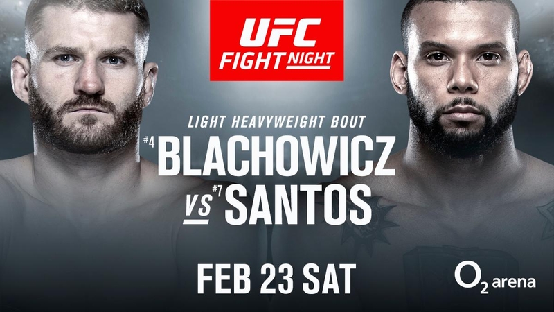 UFC Fight Night 145 - Blachowicz vs Santos