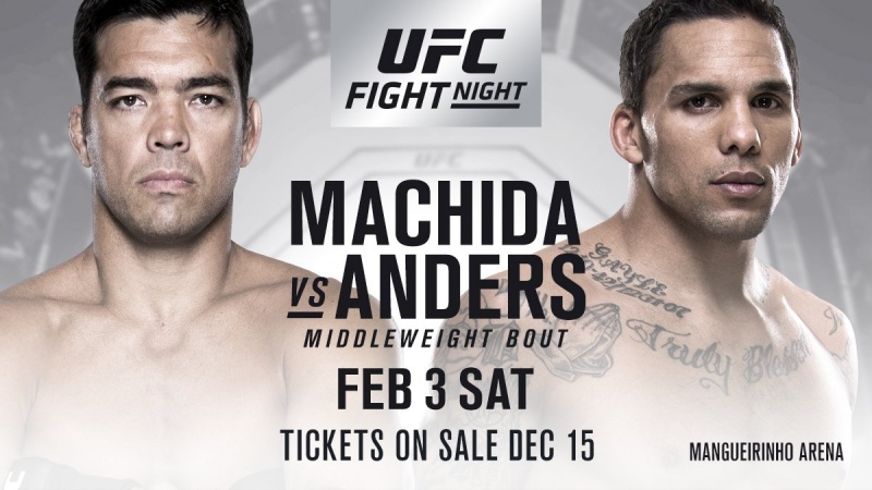 UFC Fight Night 125 Machida vs. Anders