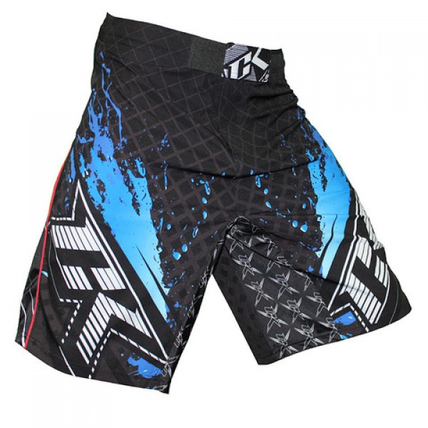 Шорты ММА Contract Killer Stained S2 Shorts - Black/Blue