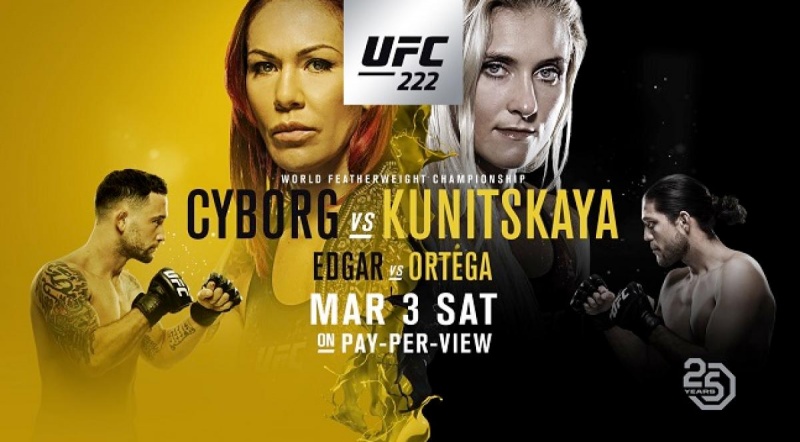 UFC 222 CYBORG VS. KUNITSKAYA