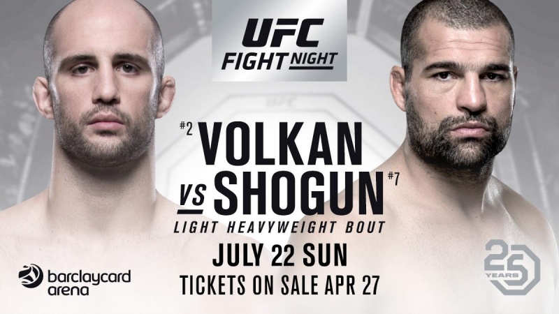 UFC Fight Night 134 - Shogun vs Oezdemir
