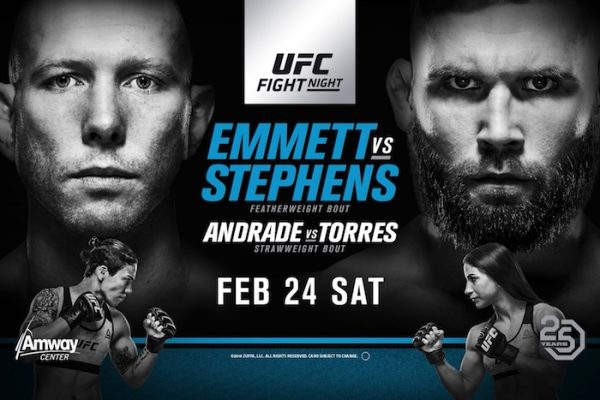 UFC on Fox 28 Emmett vs. Stephens 