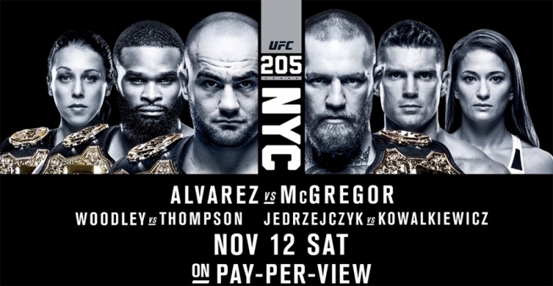UFC 205: Альварез - МакГрегор