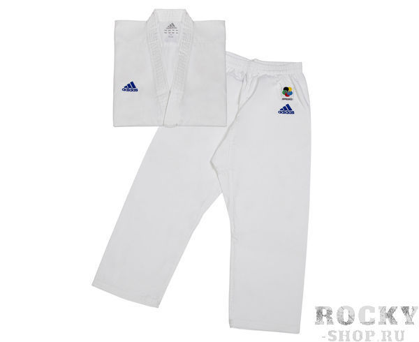 Кимоно для карате Club WKF [160-180], белое Adidas
