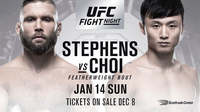 UFC Fight Night 124 Stephens vs. Choi 