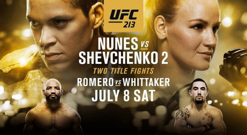 Предварительный разбор UFC 213: Nunes vs. Shevchenko