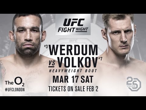UFC Fight Night 127 Werdum vs. Volkov