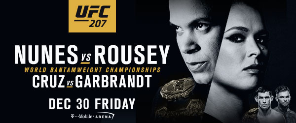 UFC 207: Нунес - Роузи