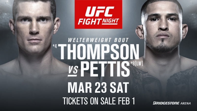 UFC Fight Night 148 - Thompson vs Pettis