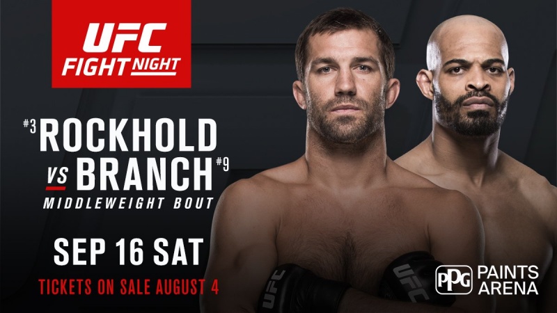 UFC Fight Night 116 Rockhold vs. Branch