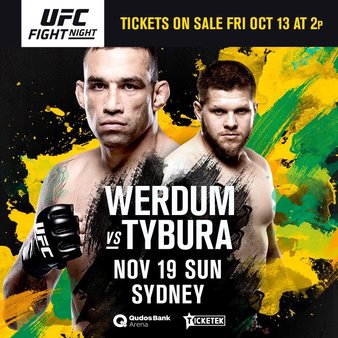 UFC Fight Night 121 Werdum vs. Tybura 