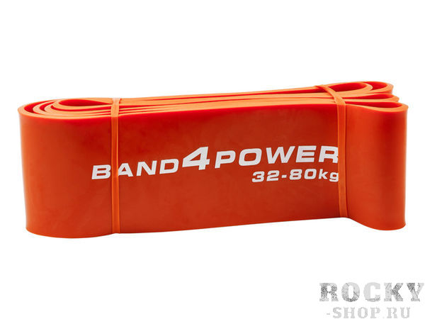 Оранжевая резиновая петля, 32-80 кг Band4Power