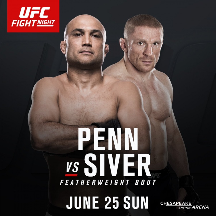 Би Джей Пенн - Деннис Сивер на UFC Fight Night 112