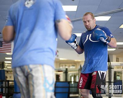 Тренировка Владимира Матюшенко к UFC 141
