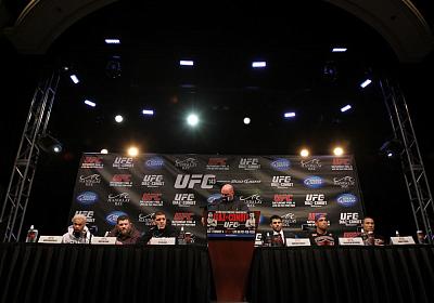 Фотогалерея: Пресс-конференция UFC 143