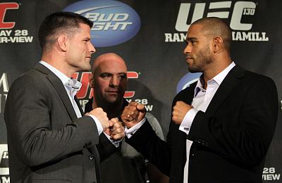 UFC 130: Rampage vs. Hamill пресс-конференция