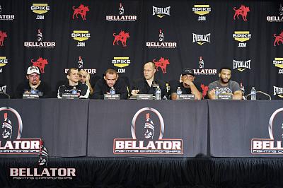 Пресс-конференция после турнира Bellator 61