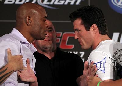 Фотогалерея: конференции UFC 148 — 2